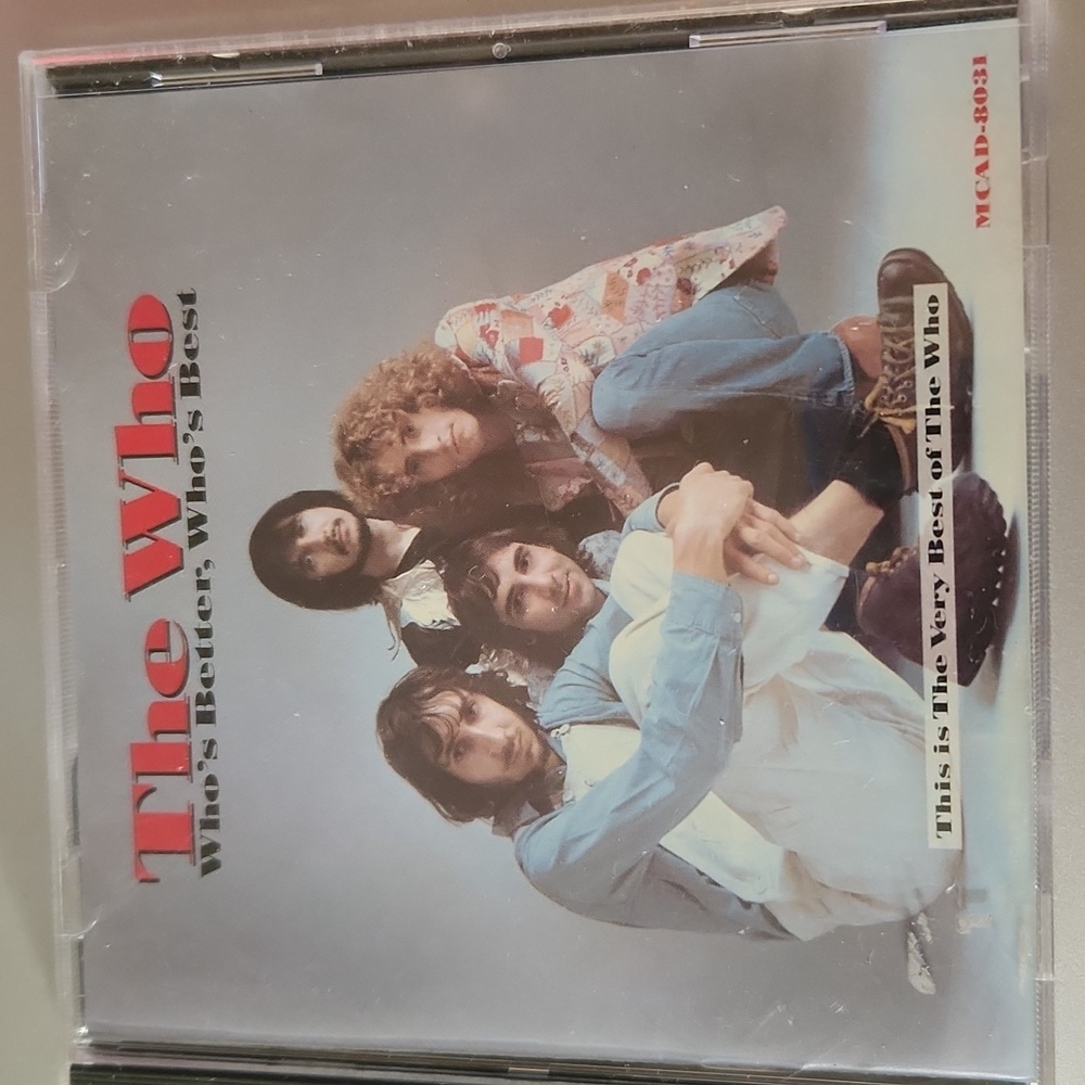The Who - Who's Better, Who's Best CD 1988 MCA Rock Compilation